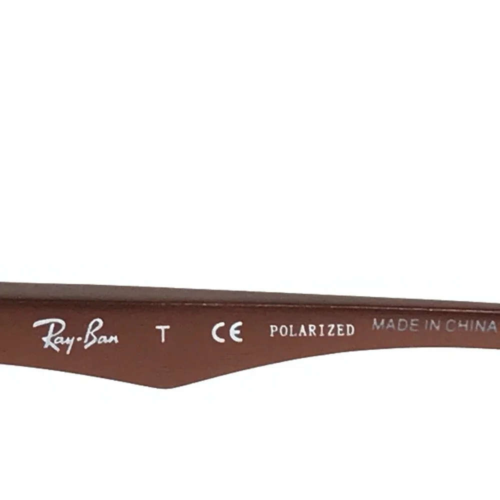 Ray-Ban Sunglasses Frames RB3506 132/83 Brown Gray Gunmetal Wire Rim 64-13-120